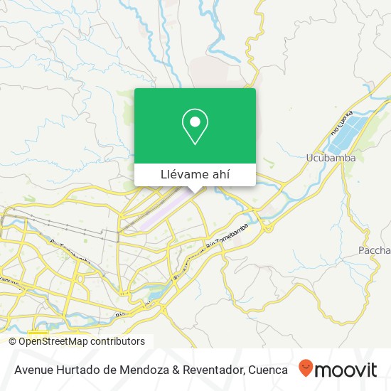 Mapa de Avenue Hurtado de Mendoza & Reventador