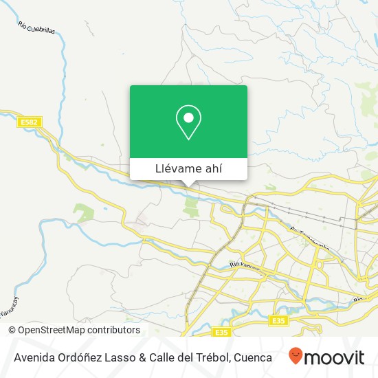 Mapa de Avenida Ordóñez Lasso & Calle del Trébol