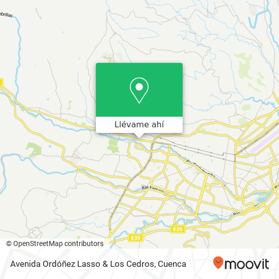 Mapa de Avenida Ordóñez Lasso & Los Cedros