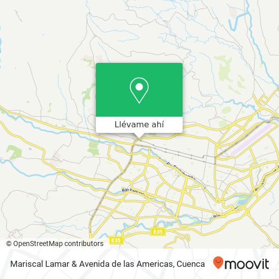 Mapa de Mariscal Lamar & Avenida de las Americas