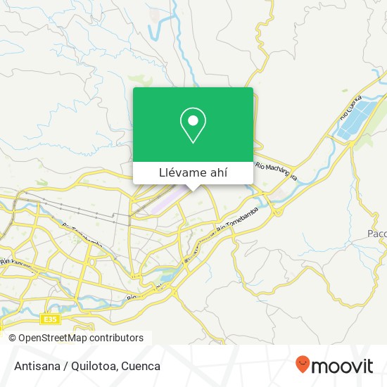 Mapa de Antisana / Quilotoa