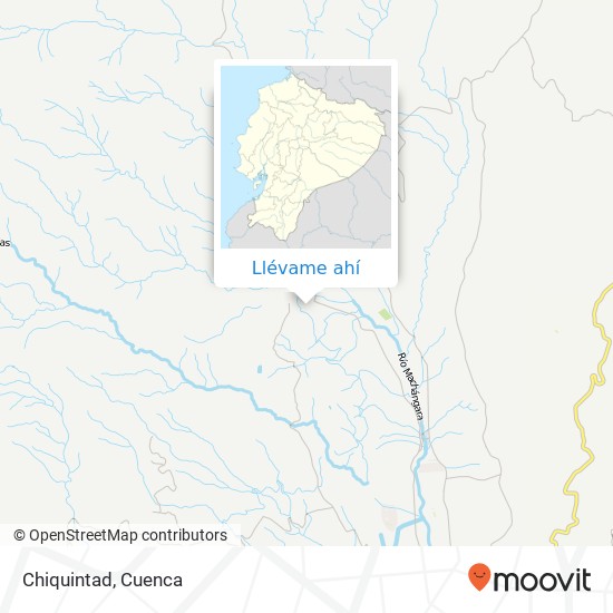 Mapa de Chiquintad
