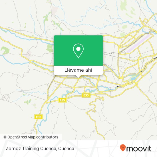 Mapa de Zomoz Training Cuenca