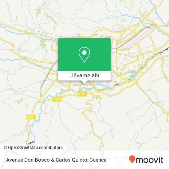 Mapa de Avenue Don Bosco & Carlos Quinto