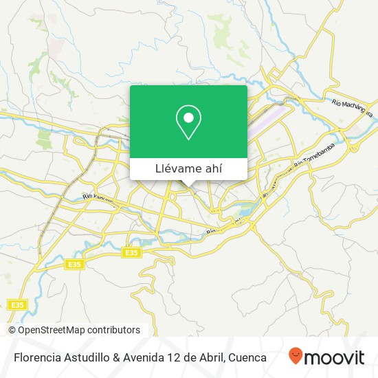 Mapa de Florencia Astudillo & Avenida 12 de Abril