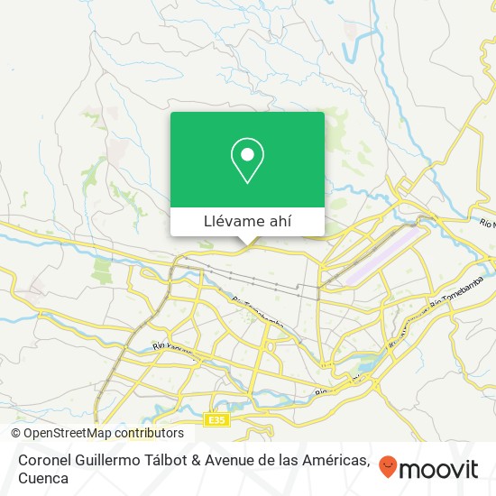 Mapa de Coronel Guillermo Tálbot & Avenue de las Américas