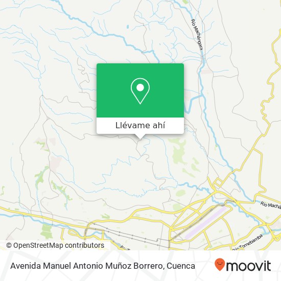 Mapa de Avenida Manuel Antonio Muñoz Borrero