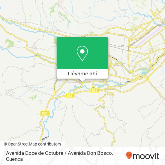 Mapa de Avenida Doce de Octubre / Avenida Don Bosco
