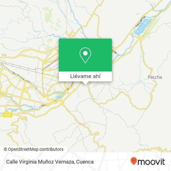 Mapa de Calle Virginia Muñoz Vernaza