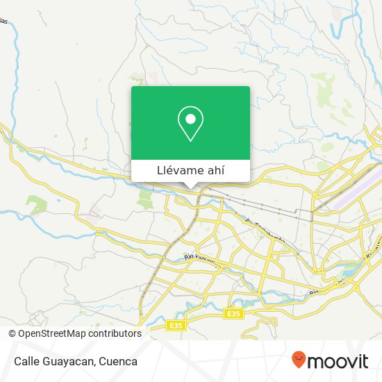Mapa de Calle Guayacan