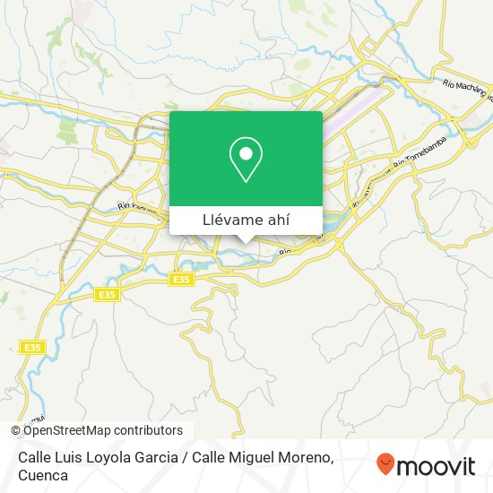 Mapa de Calle Luis Loyola Garcia / Calle Miguel Moreno