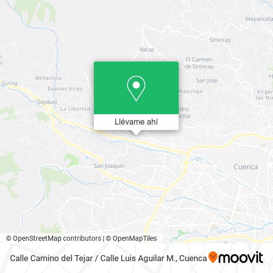 Mapa de Calle Camino del Tejar / Calle Luis Aguilar M.