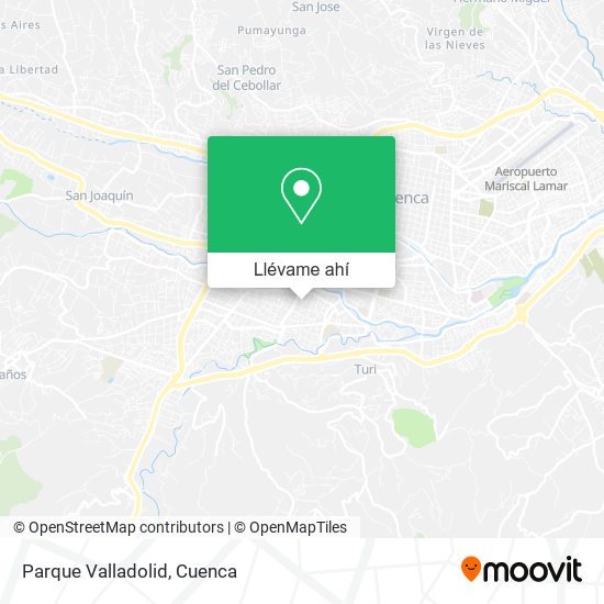 Mapa de Parque Valladolid