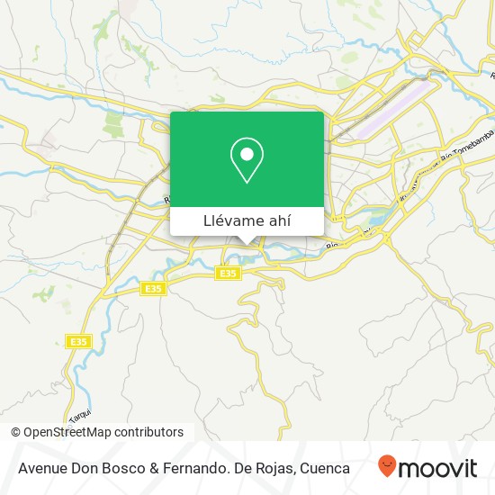 Mapa de Avenue Don Bosco & Fernando. De Rojas