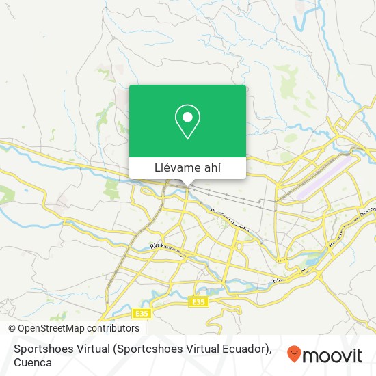 Mapa de Sportshoes Virtual (Sportcshoes Virtual Ecuador)