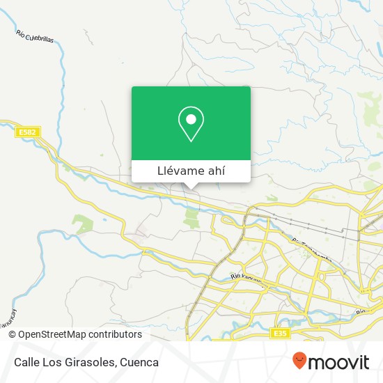 Mapa de Calle Los Girasoles