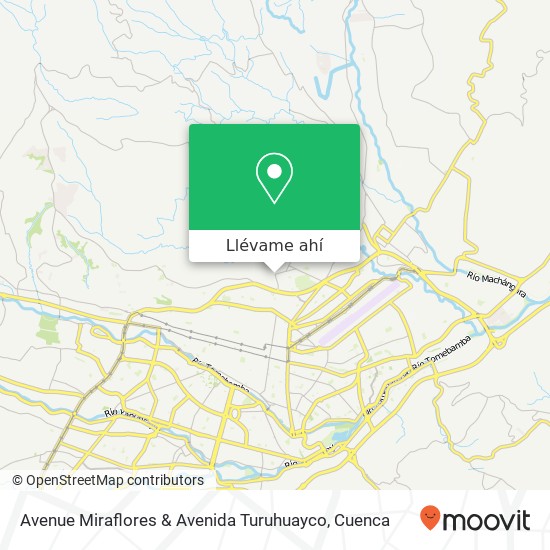 Mapa de Avenue Miraflores & Avenida Turuhuayco