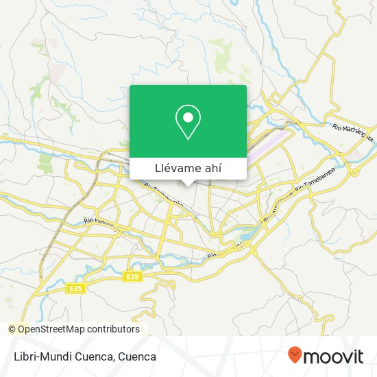 Mapa de Libri-Mundi Cuenca