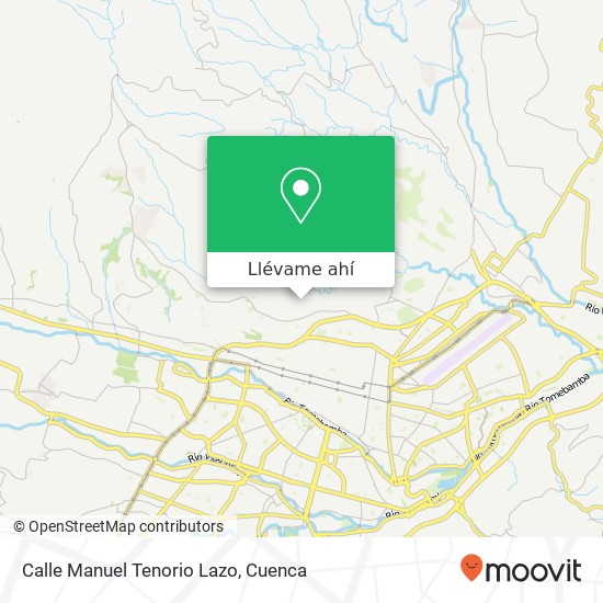 Mapa de Calle Manuel Tenorio Lazo