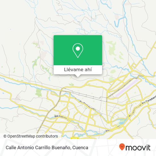 Mapa de Calle Antonio Carrillo Buenaño