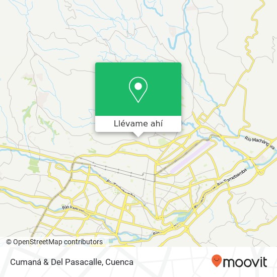 Mapa de Cumaná & Del Pasacalle