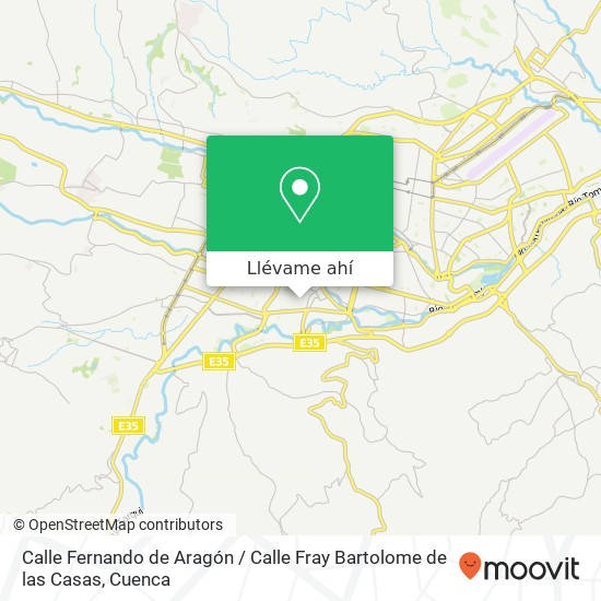 Mapa de Calle Fernando de Aragón / Calle Fray Bartolome de las Casas
