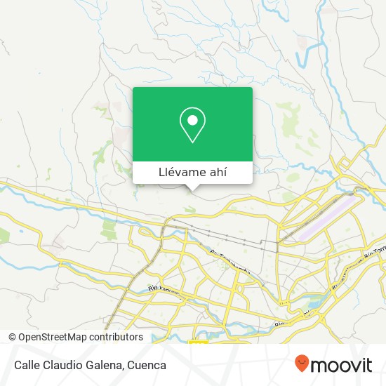 Mapa de Calle Claudio Galena