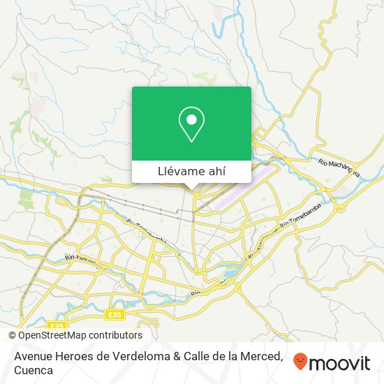 Mapa de Avenue Heroes de Verdeloma & Calle de la Merced