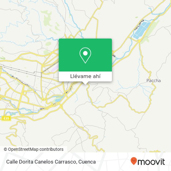 Mapa de Calle Dorita Canelos Carrasco