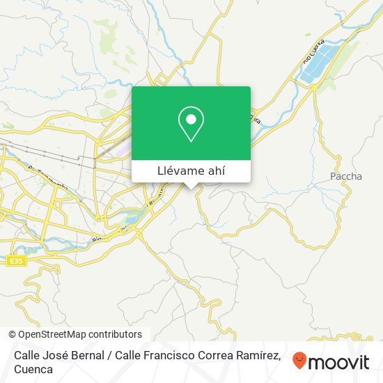 Mapa de Calle José Bernal / Calle Francisco Correa Ramírez