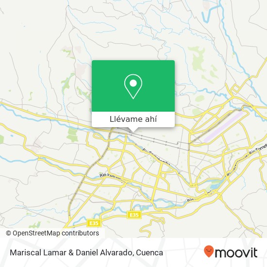 Mapa de Mariscal Lamar & Daniel Alvarado