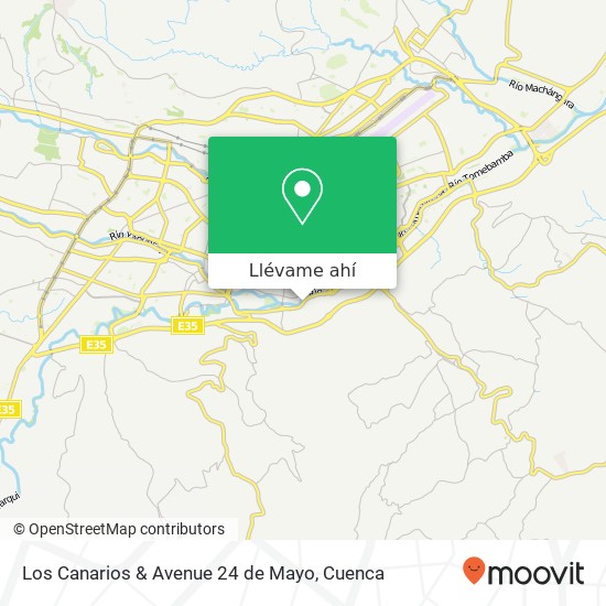Mapa de Los Canarios & Avenue 24 de Mayo
