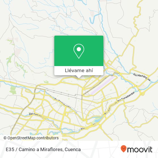 Mapa de E35 / Camino a Miraflores