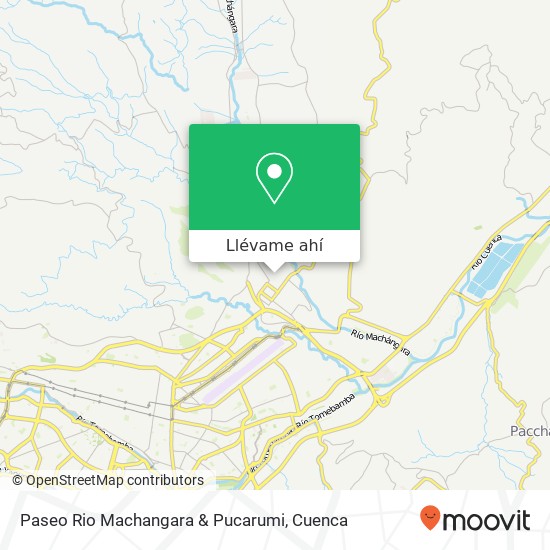 Mapa de Paseo Rio Machangara & Pucarumi