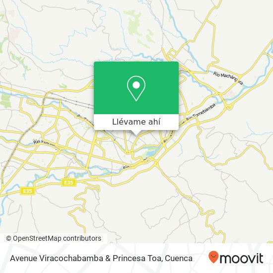 Mapa de Avenue Viracochabamba & Princesa Toa