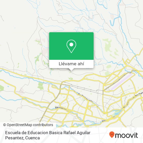 Mapa de Escuela de Educacion Basica Rafael Aguilar Pesantez