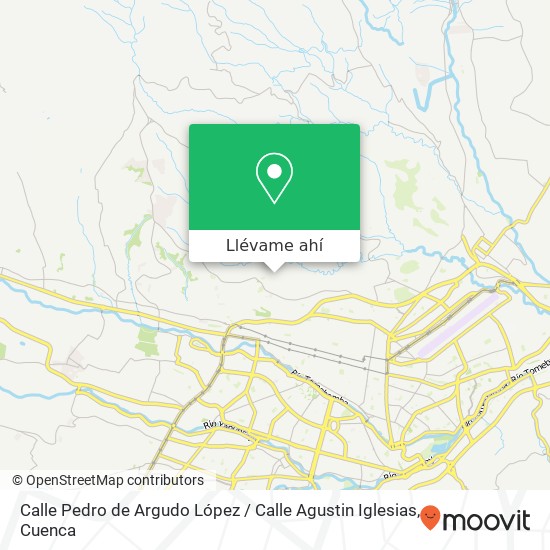 Mapa de Calle Pedro de Argudo López / Calle Agustin Iglesias