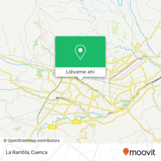 Mapa de La Rambla, 3 de Noviembre Cuenca