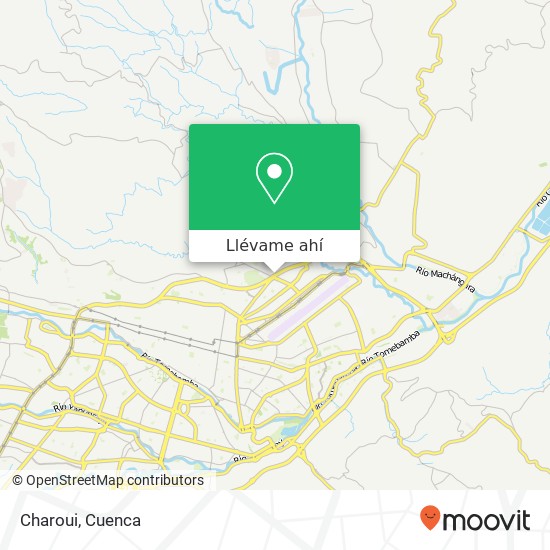 Mapa de Charoui, Avenida de las Americas Cuenca