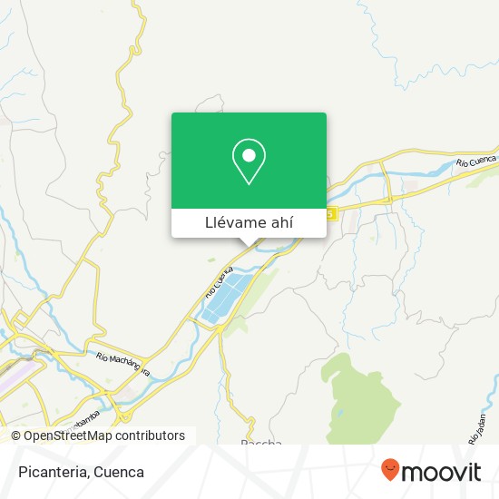 Mapa de Picanteria, E35 Cuenca, Cuenca