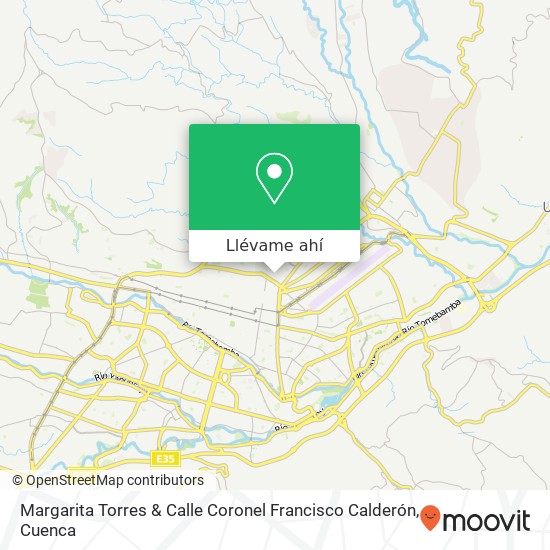 Mapa de Margarita Torres & Calle Coronel Francisco Calderón