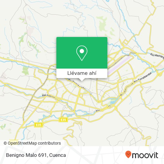 Mapa de Benigno Malo 691