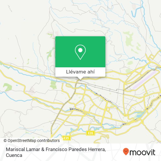 Mapa de Mariscal Lamar & Francisco Paredes Herrera