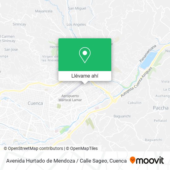Mapa de Avenida Hurtado de Mendoza / Calle Sageo