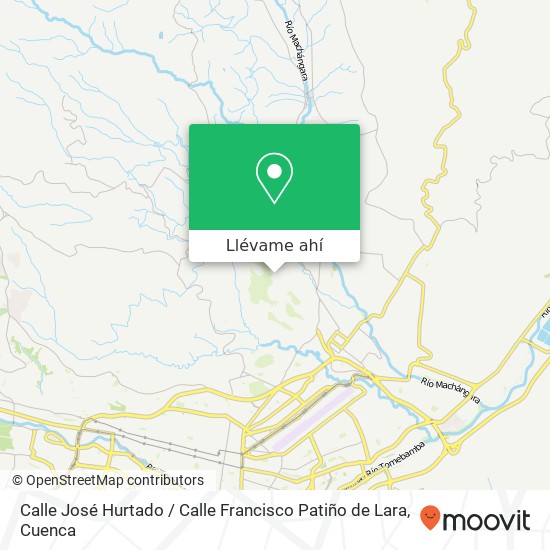 Mapa de Calle José Hurtado / Calle Francisco Patiño de Lara