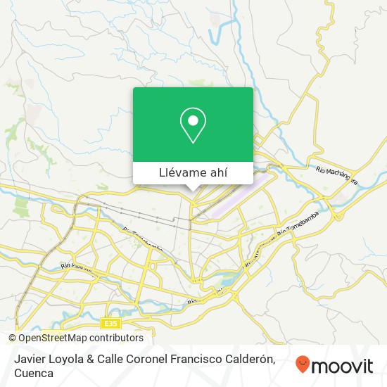 Mapa de Javier Loyola & Calle Coronel Francisco Calderón