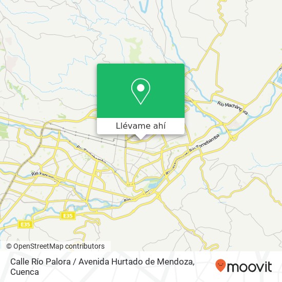 Mapa de Calle Río Palora / Avenida Hurtado de Mendoza