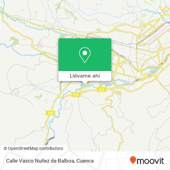 Mapa de Calle Vasco Nuñez de Balboa