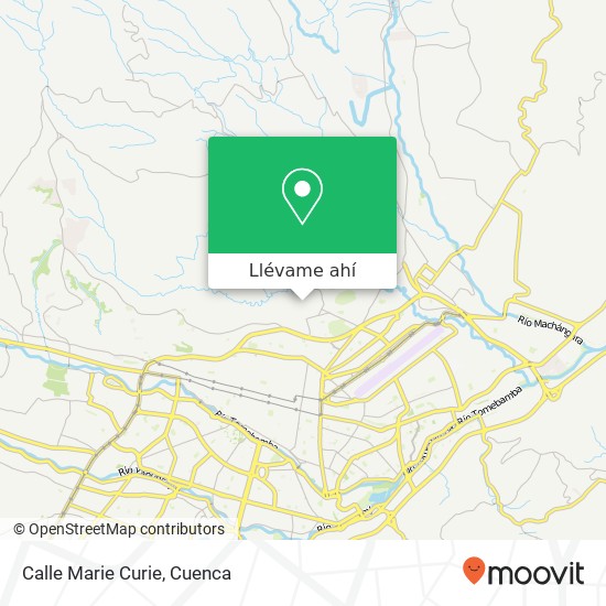 Mapa de Calle Marie Curie