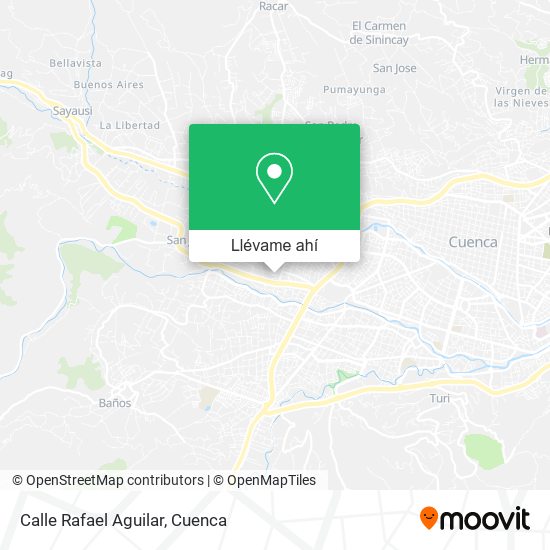 Mapa de Calle Rafael Aguilar